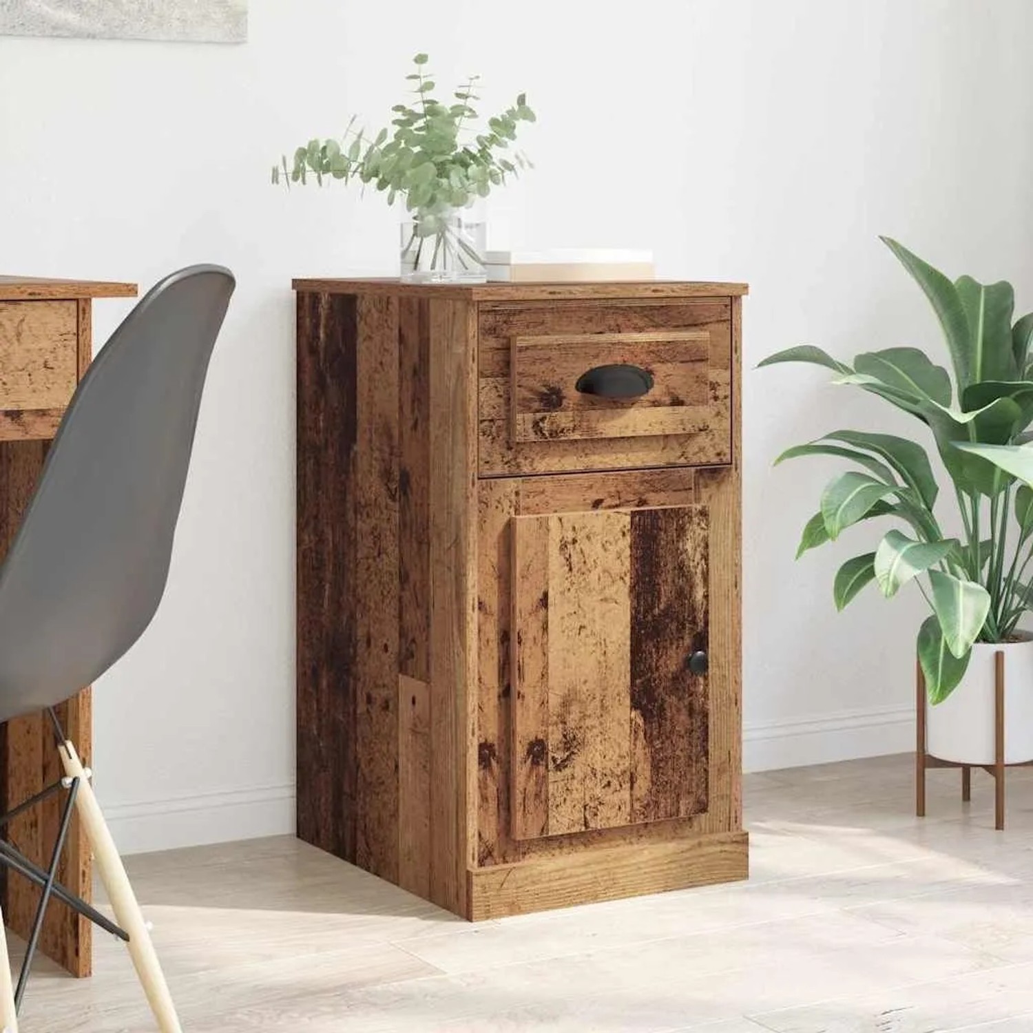 vidaXL Seitenschrank Altholz 40 x 50 x 75 cm Holzwerkstoff 881447_2