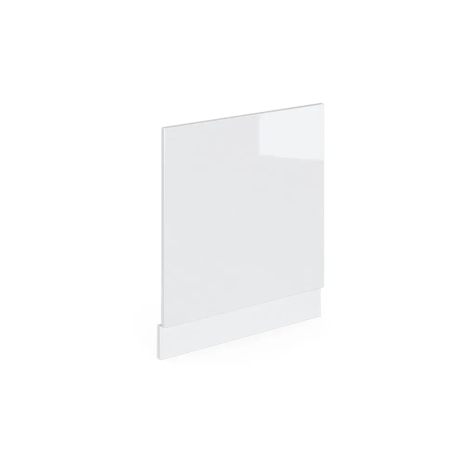 Vicco Frontblende R-Line Weiß Hochglanz/Weiß 60 cm ohne Arbeitsplatte