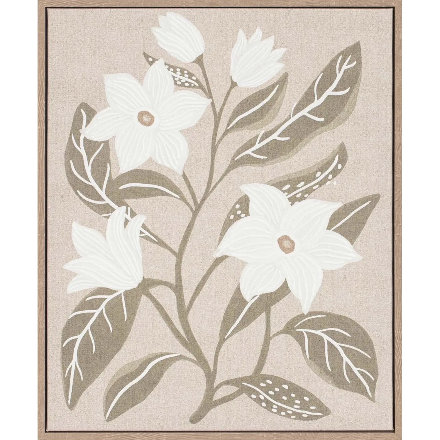 Art Universe Leinwandbild Quiet Blossomity 42 x 52 cm