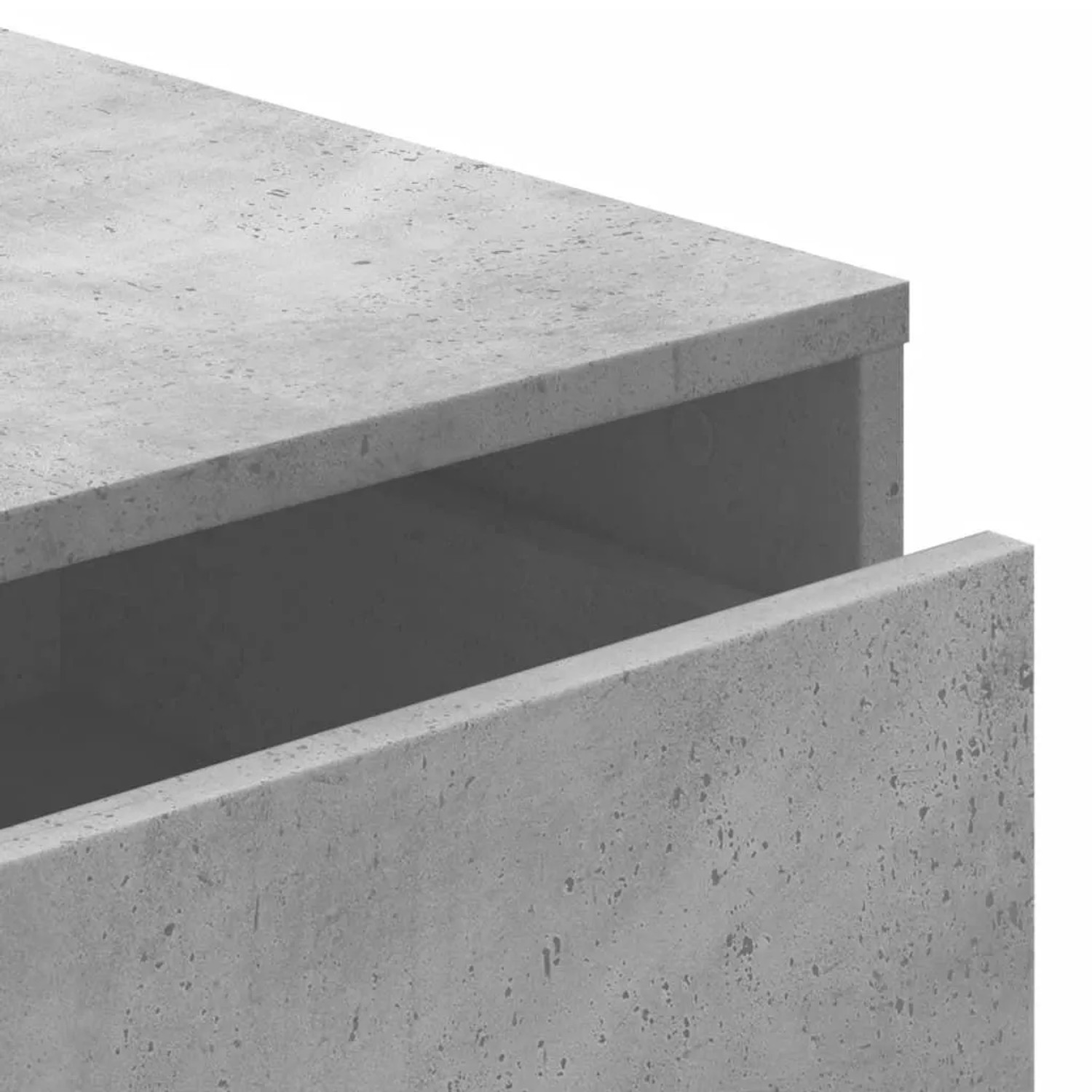 vidaXL Kommode Betongrau 80x41x58 cm Holzwerkstoff 852855_8