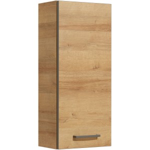 Pelipal Bad-Hängeschrank Quickset 919, Riviera Eiche, 30 cm breit.