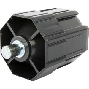 Schellenberg Walzenhülse Maxi, 60x72mm, grau, aus Kunststoff für Rollladenantriebe.