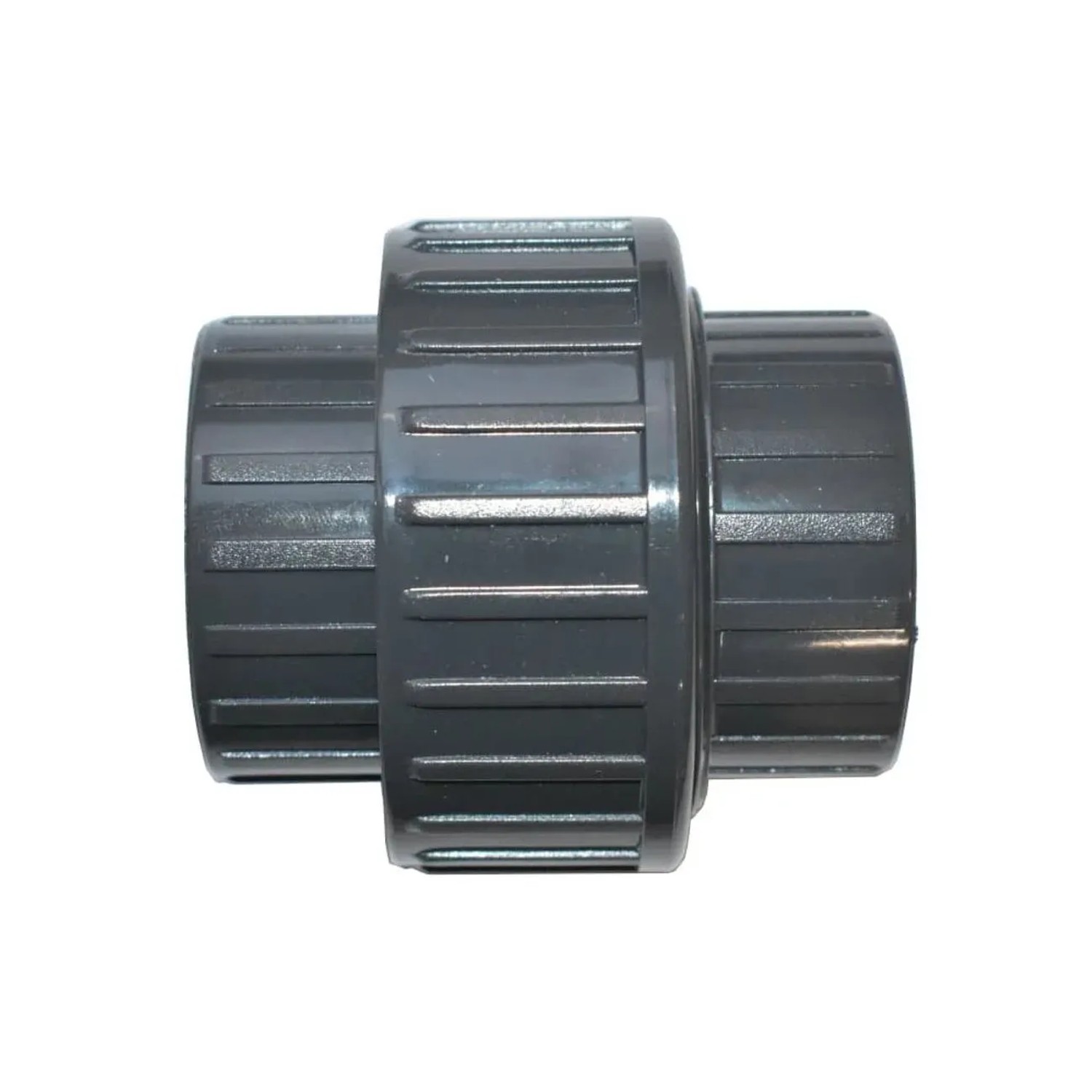 Cepex PVC-U U-Verschraubung IG x IG 1/2 Zoll Grau