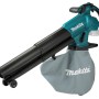 Makita Akku-Laubbläser DUB187Z mit Fangsack, Akku-Laubsauger für Gartenarbeiten.