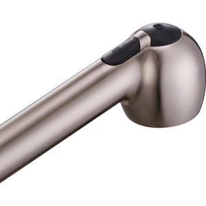 Ersatz-Geschirrbrause in Edelstahloptik für baliv Küchenarmatur KI-5094.