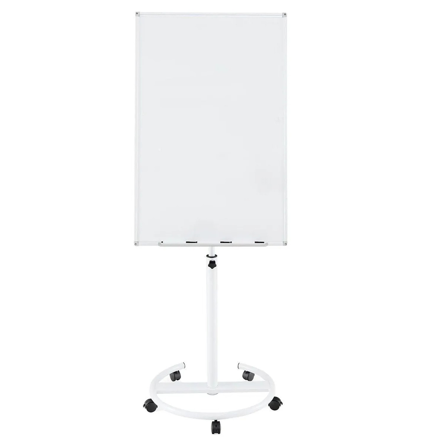 Costway Flipchart Ständer Mobiles Whiteboard Weiß 100 x 65 cm günstig online kaufen