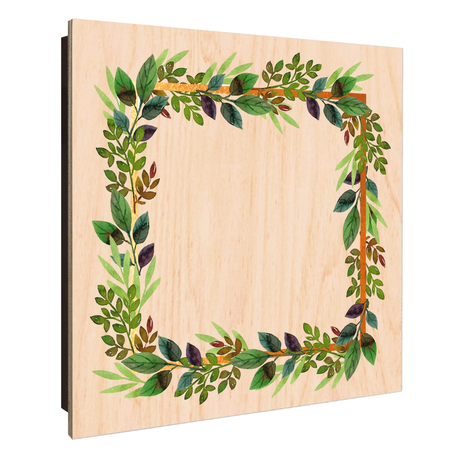 Banjado Schlüsselkasten Holz 30x30cm Schwarz Scharnier Rechts 50 Haken Desi günstig online kaufen