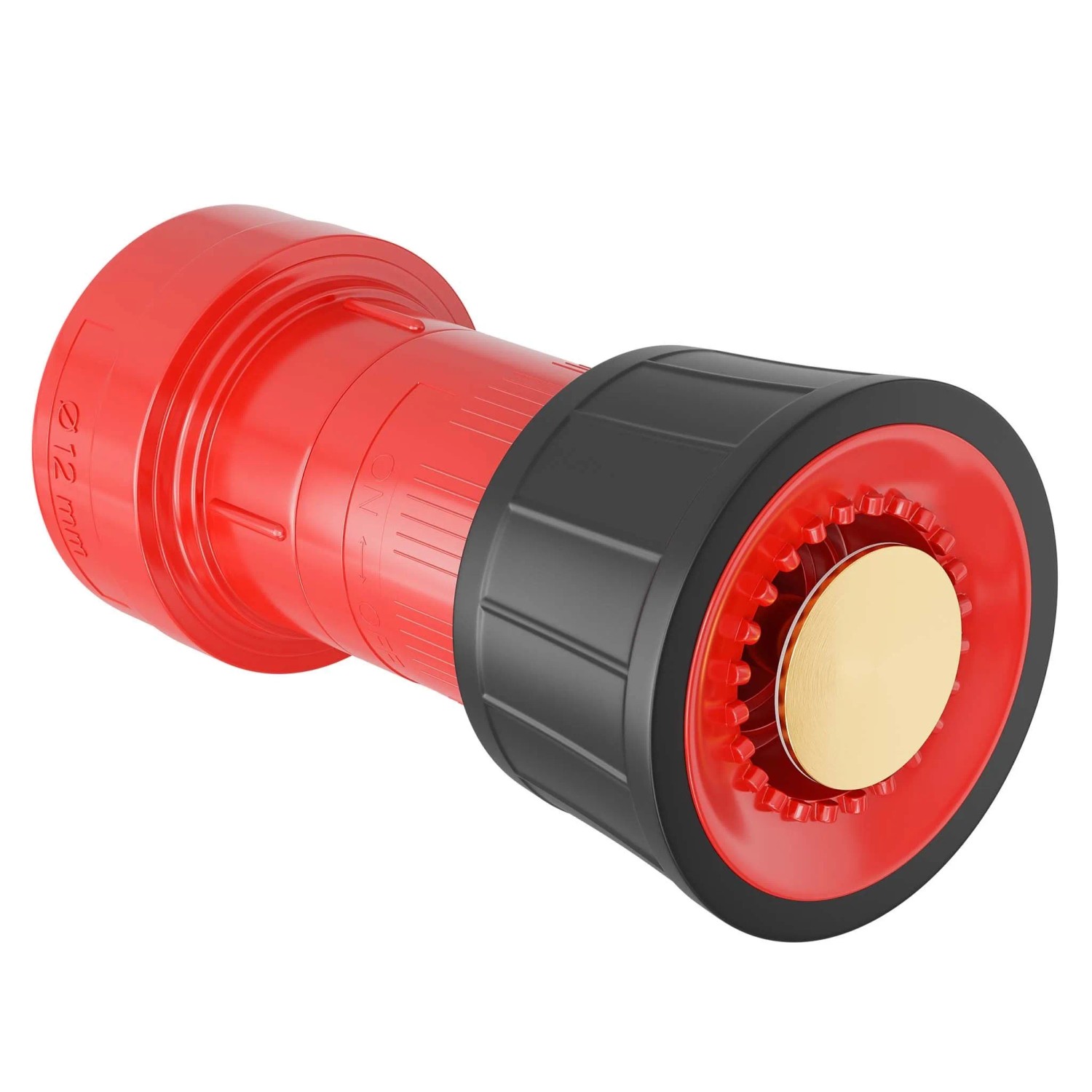 Wiltec Strahlrohr Düse Kleinstrahlrohr Schlauchdüse 38,1mm THW Feuerwehr