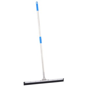 vidaXL Bodenabzieher mit Stiel 55x122,5 cm Stahl und Gummi 4008385
