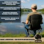 BigDean 2er Set Campingstuhl Extra Hohe Lehne bis 150kg Belastbar Faltstuhl Anglersessel Klappstuhl Klappsessel Campingstuhl Faltbar Angelstuhl_3