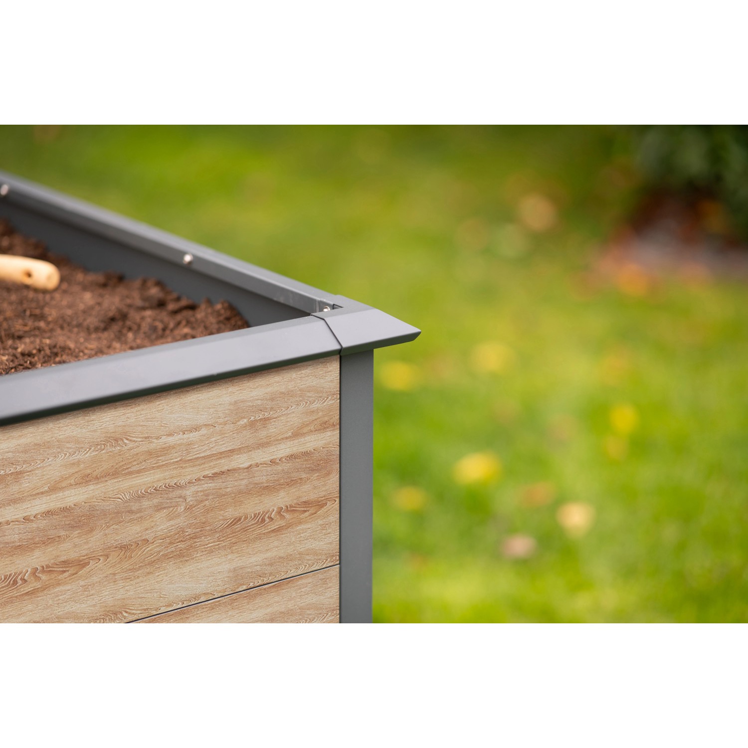 Westmann Hochbeet PrimusMulti aus Metall 2 m x 1 m x 77 cm Anthrazit