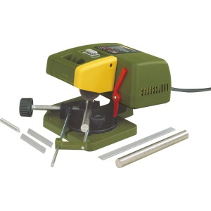 Proxxon Kappgerät KG 50 für präzise Schnitte in Metall, Holz und Kunststoff, inkl. 5 Trennscheiben.