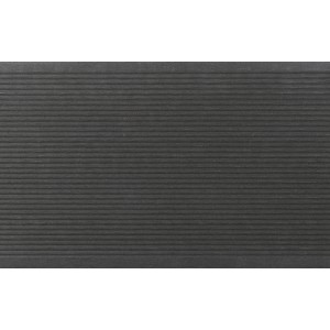 Dreamdeck WPC Terrassendiele Plus XL, Anthrazit, 2,3x24x300cm, mit feiner Rillenstruktur.