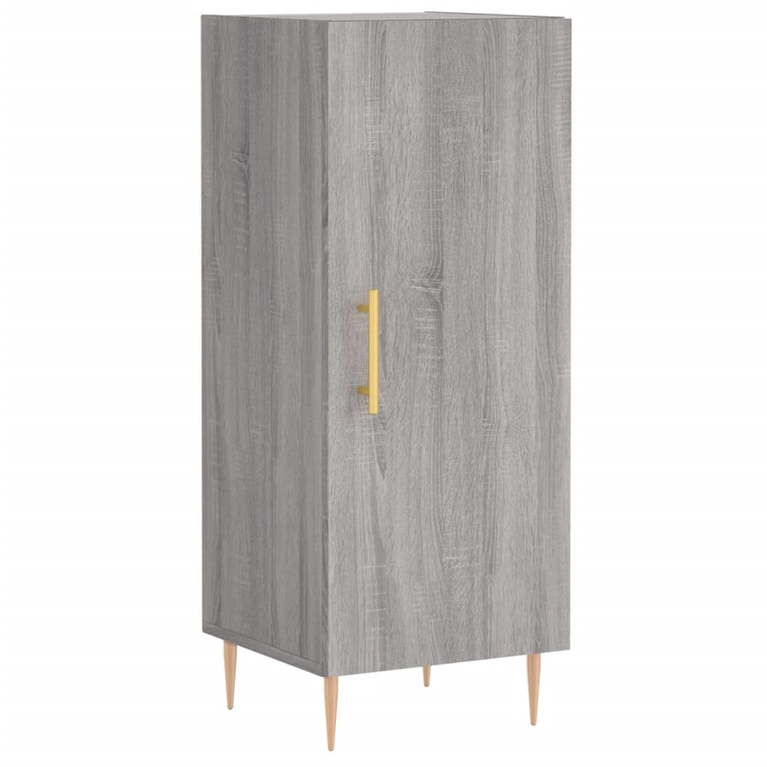 vidaXL Sideboard Grau Sonoma 34,5x34x90 cm Holzwerkstoff 828530 günstig online kaufen