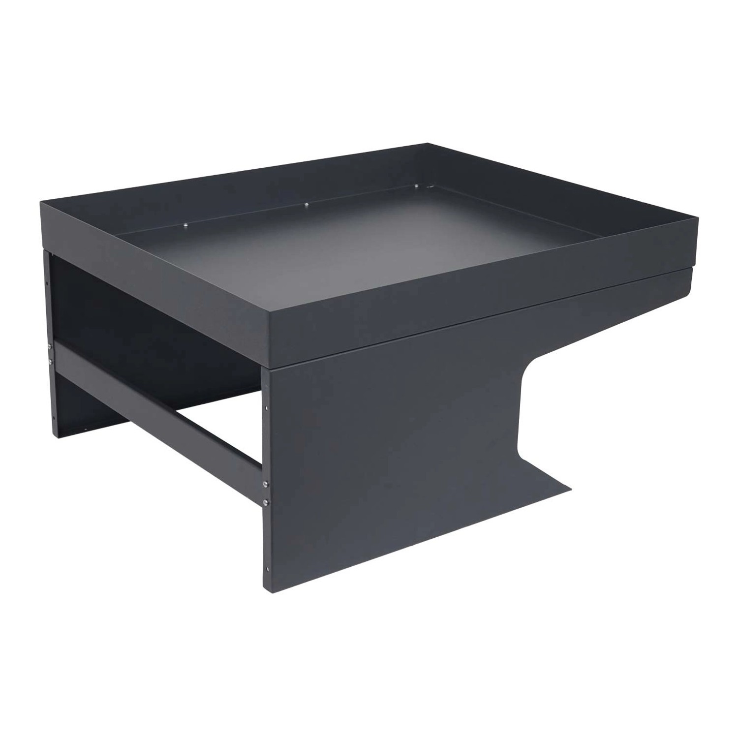 PROREGAL Mähroboter-Garage Mit Pflanzkasten 37x60x70cm Metall Anthrazit_3