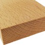 Rechteckleiste aus Buche, 40x20x1000 mm, Detailansicht der Holzstruktur.