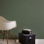 Dunkelgrüne Vliestapete im skandinavischen Stil von Bricoflor für Büro und Schlafzimmer.
