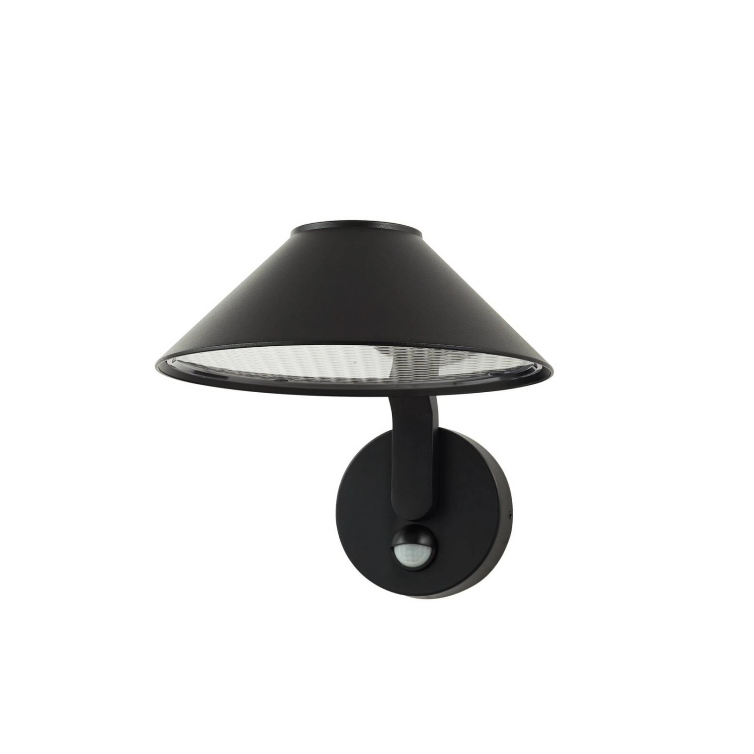 Lindby LED Wandleuchte Außen Capelo 10036711 mit Bewegungsmelder Spritzwassergeschützt Modern in Schwarz aus Aluminium 1...