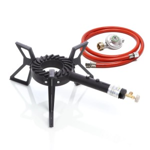 Xpotool Gaskocher Set 10,5 Kw Mit Gasschlauch 1,5 M Und Druckregler 50 Mbar De