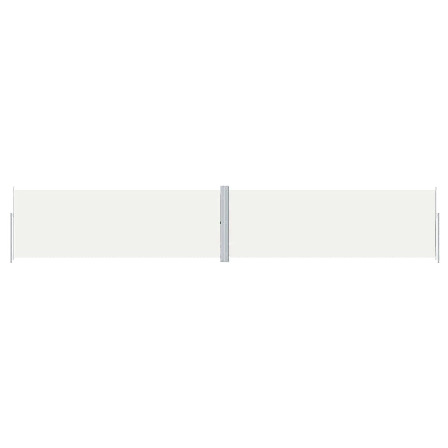 furnicato Seitenmarkise Ausziehbar Creme 180x1000 cm günstig online kaufen