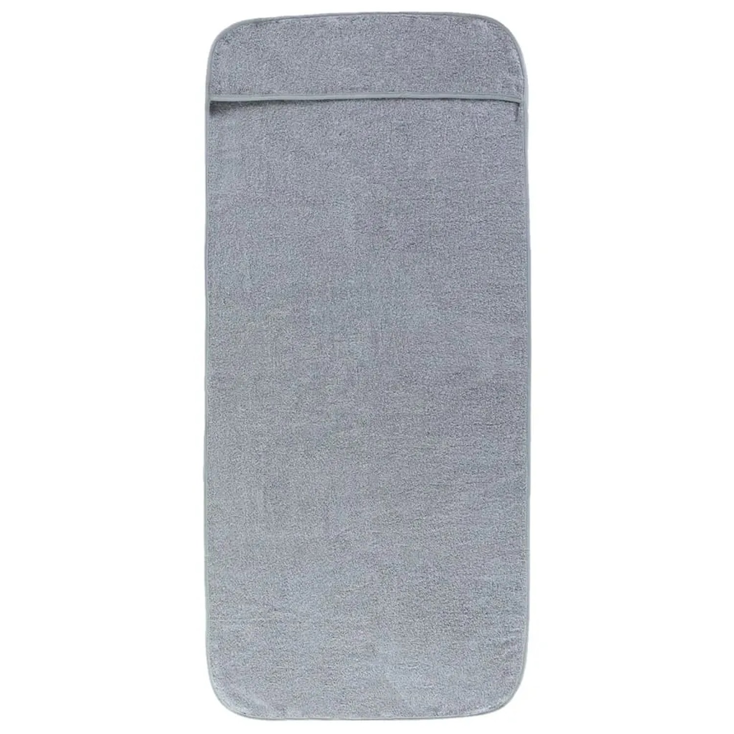 vidaXL Strandtücher 2 Stk Grau 60x135 cm Stoff 400 g/m² 362671