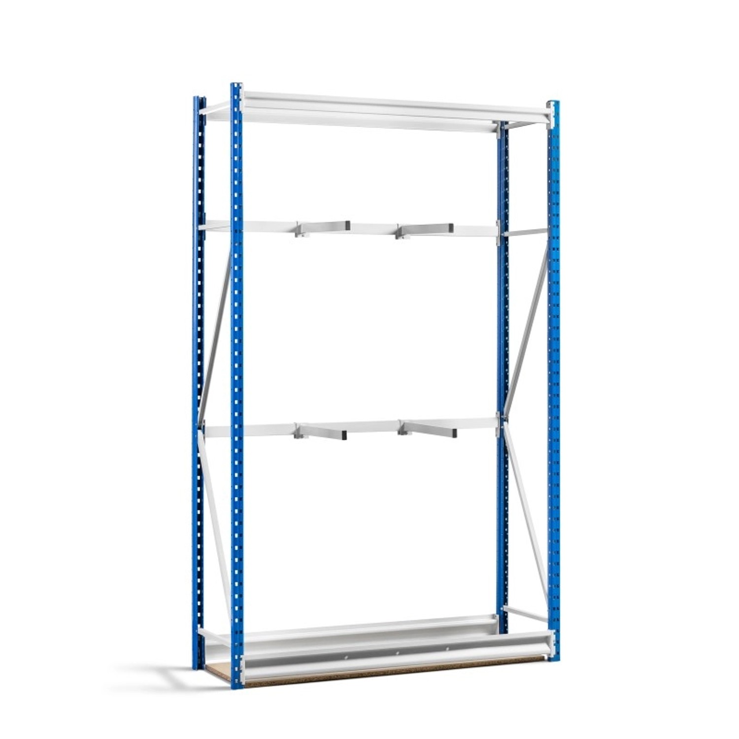 PROREGAL Vertikalregal Maximus HxBxT 240 x 175 x 50 cm 4 Arme Lichtblau & L günstig online kaufen