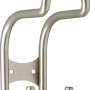 Wandhaken 1463, Chrom matt, aus Metall, doppelte Aufhängung.