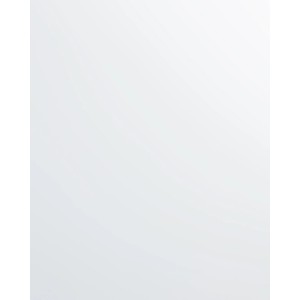 WALLFACE Wandpaneel Snow White, matte Kunststoff Optik, 260x100cm, weiße Wandverkleidung.