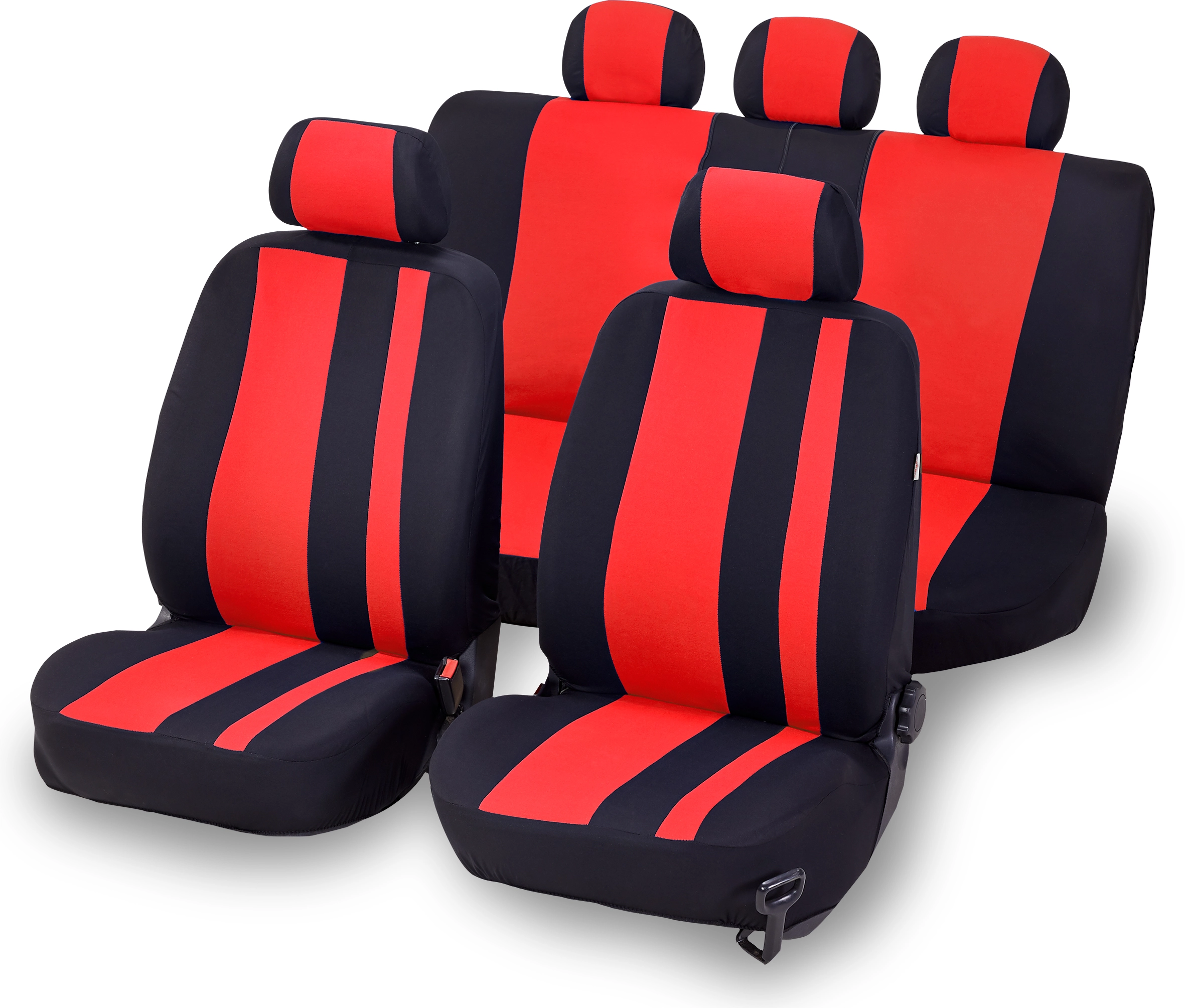 Cartrend Sitzbezug-Set Newline Rot/Schwarz 14-teilig kaufen bei OBI