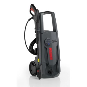 Eheim Beaster 180e Teich-Hochdruckreiniger, grau mit Zubehör.