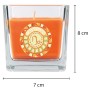 HS Candle Duftkerze Sternzeichen Steinbock im Glas, Honigmelone, 50h Brenndauer.