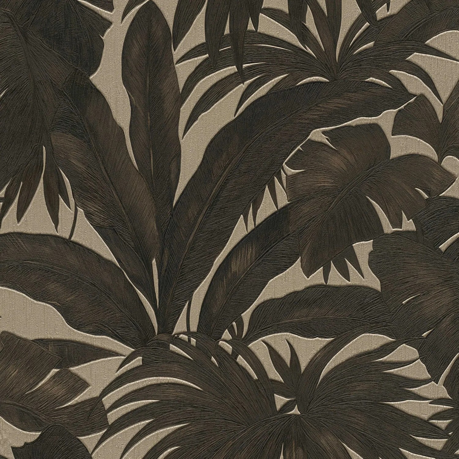 Tadessi Tapete Floral M1-No.923 Vliestapete in Schwarz