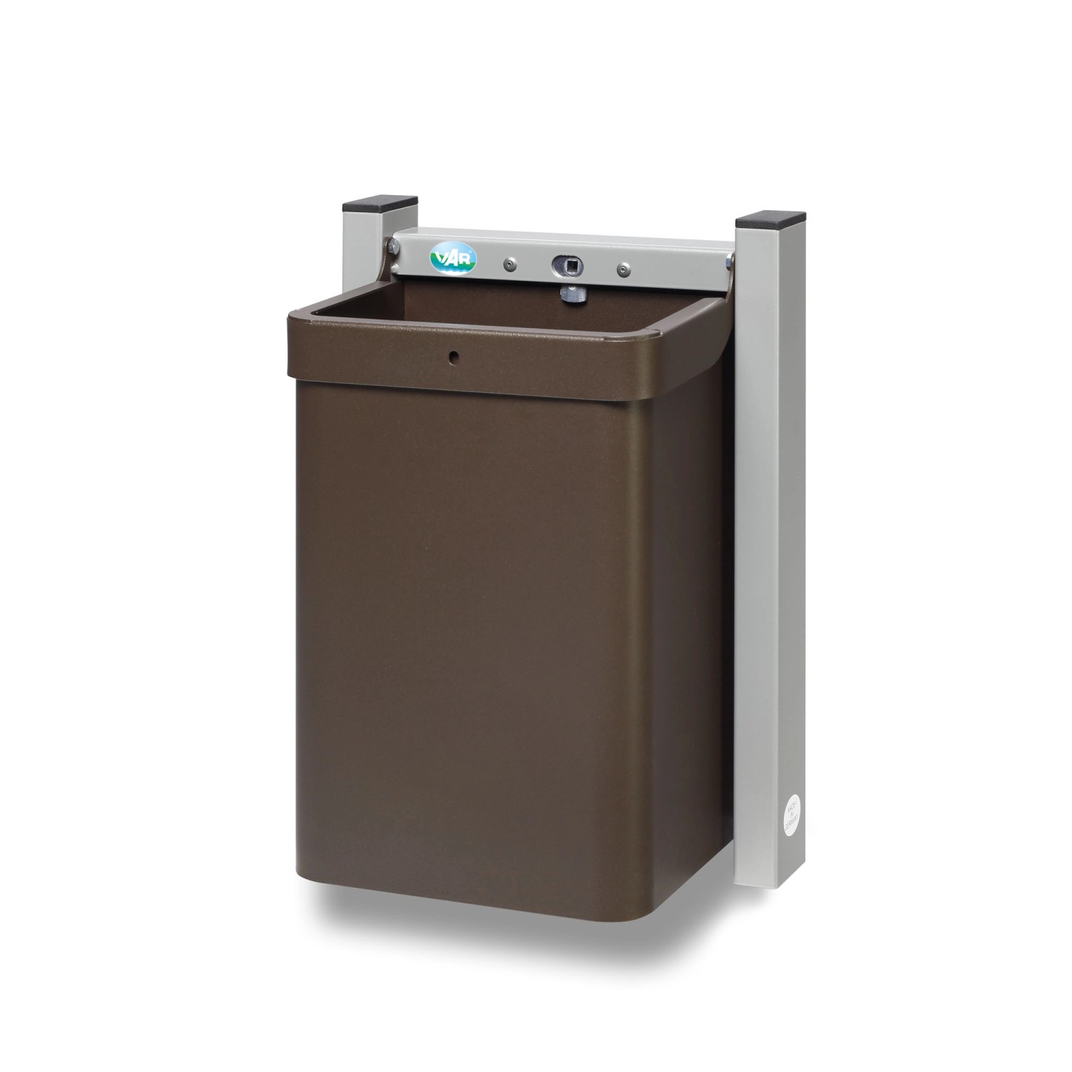 PROREGAL Robuster Abfallsammler 1 Fach Mit Wandhalterung 15 Liter HxBxT 42, günstig online kaufen