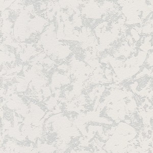 Weiße Vliestapete mit Putzstruktur, überstreichbar. Uni Tapete für Wohnzimmer.