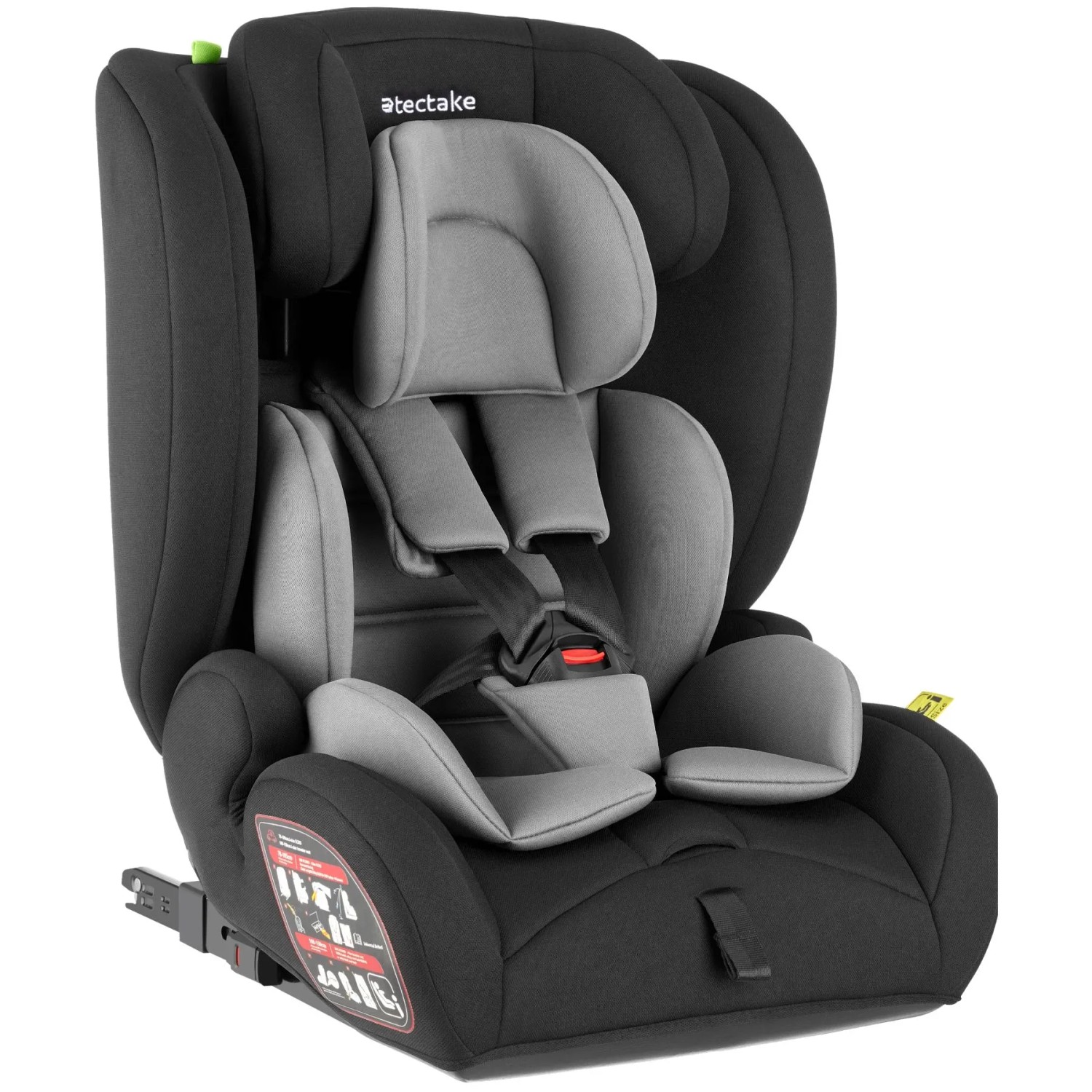 Tectake Autositz Emely I Size Zulassung  Isofix Installation und Top Tether  Mit Seitenaufprallschutz Mit Herausnehmbare...