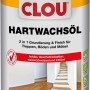 Dose Clou Hartwachs-Öl, transparent, seidenglänzend, 2,5 l. Holzöl für Treppen, Böden und Möbel.