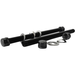 Skygarden Verbindungsset, 2 schwarze Stahlverbinder und Zubehör für Hochbeete.