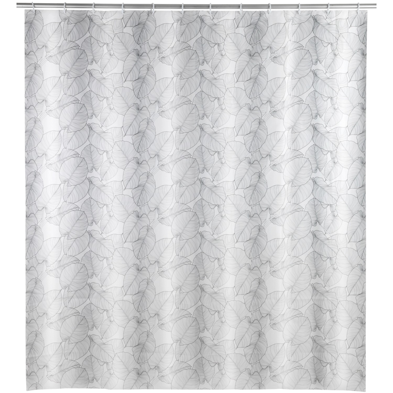 Thumbnail - Wenko Duschvorhang Samoa 180 cm x 200 cm Weiß