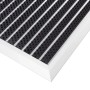 Floordirekt Fußmatte Spectral Aluminium Türmatte Bürste 54 x 83 cm_2