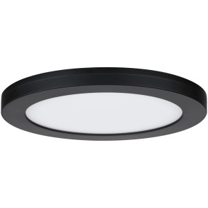Schwarzes Paulmann LED-Einbaupanel Cover-it für Wand und Decke.