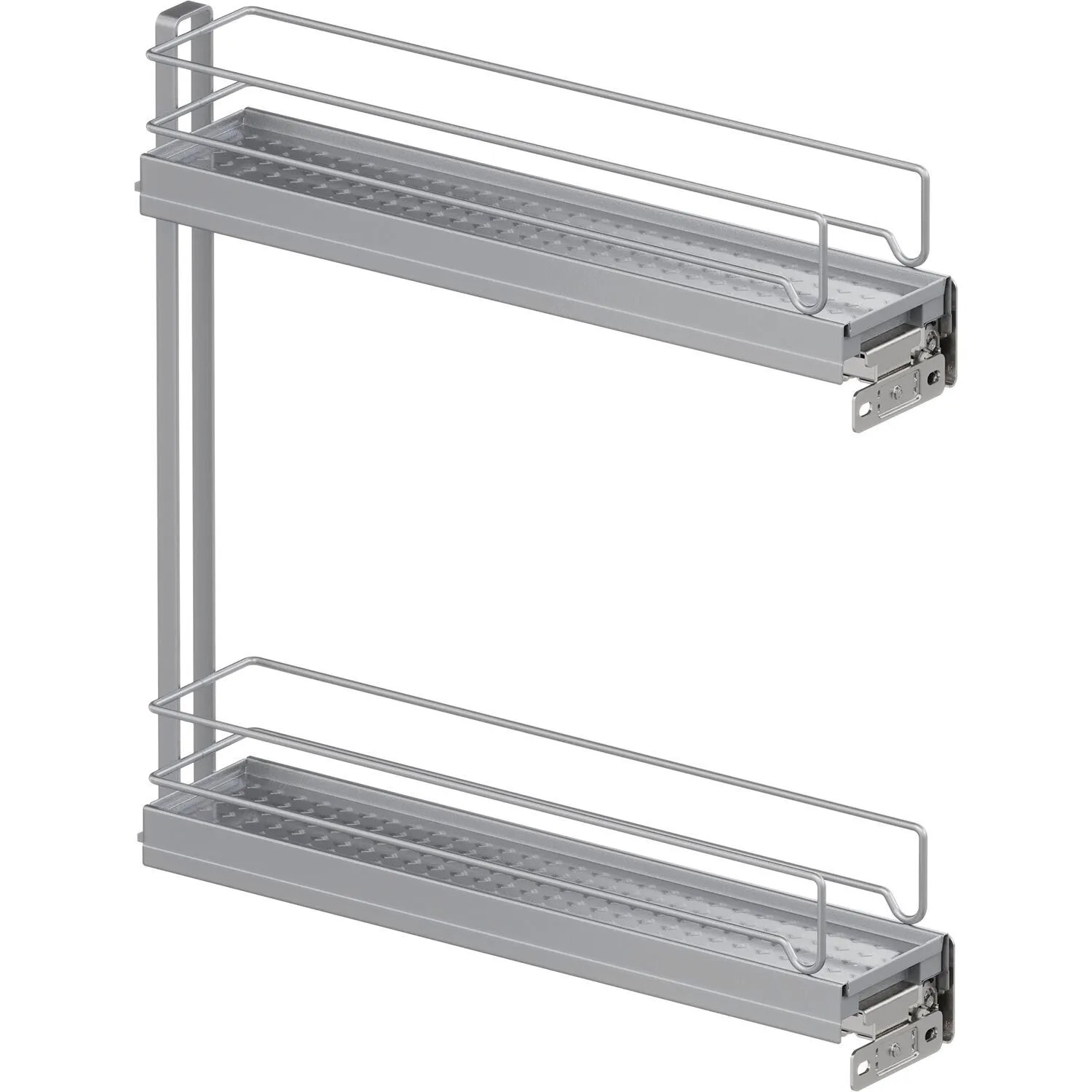 Vauth-Sagel Unterschrankauszug Sub Slim Classic Korpusbreite 150 mm Silber