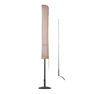 Sekey Schutzhülle für 300 cm Sonnenschirm, Polyester, mit Stab zur einfachen Montage.
