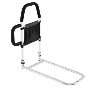 Costway Bettgitter für Erwachsene bis 136 kg, mit Tasche, für mehr Sicherheit im Schlafzimmer.