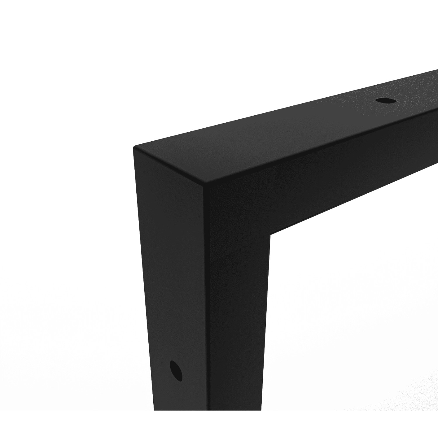 HEVVA Waschtischhalterung REUSS 50 cm Tief 1 Halter Schwarz_7