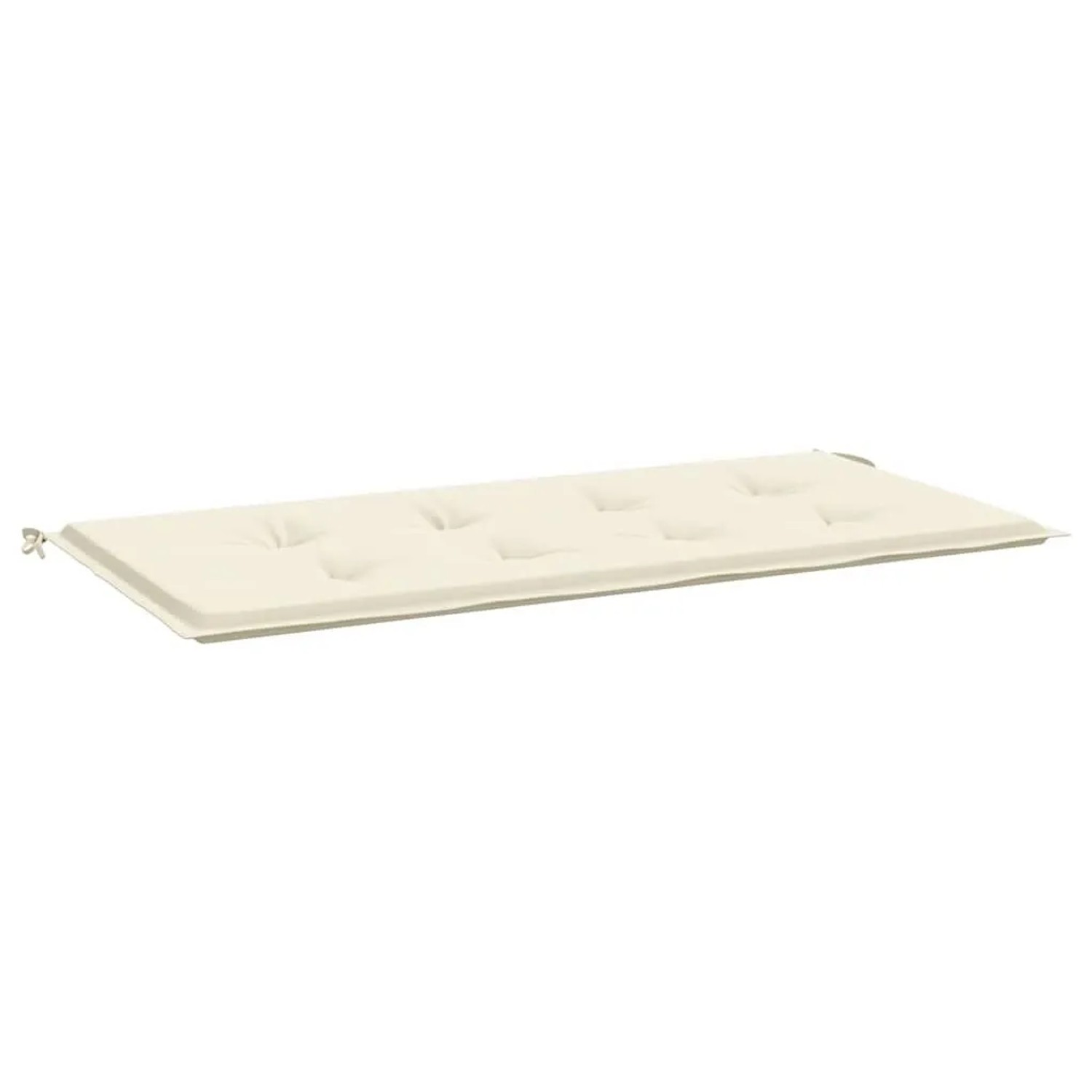 vidaXL Gartenbank-Auflage Creme 100x50x4 cm Oxford-Gewebe 43197