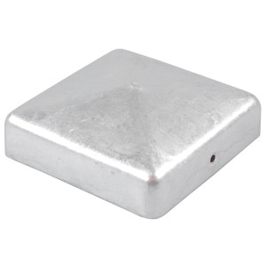 Holmwerk Pfostenkappe Verzinkt 91mm Pyramide Abdeckkappe Für Pfosten  9x9cm