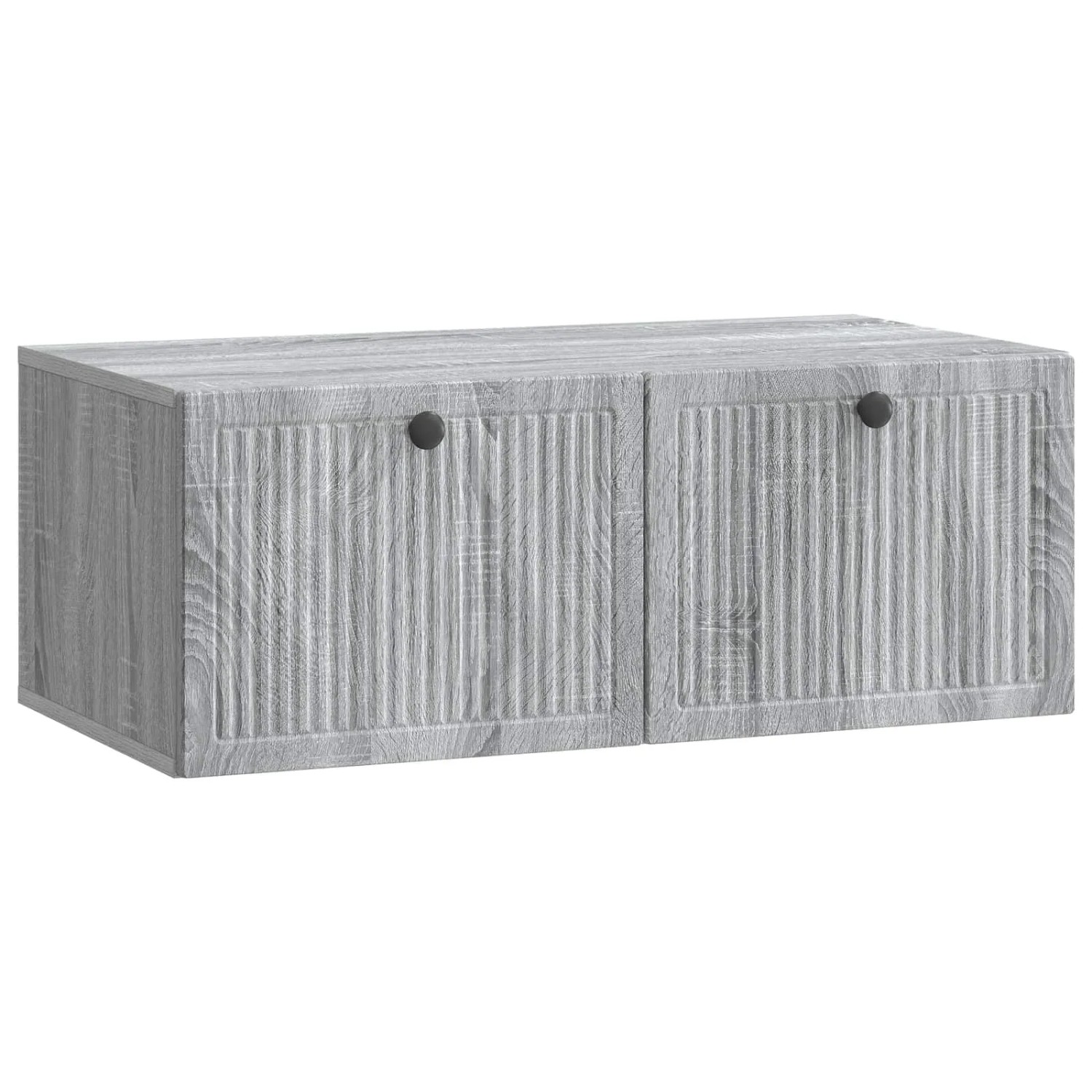vidaXL Wandmontierter TV-Schrank Graues Sonoma 78,5 x 41 x 30 cm 898011