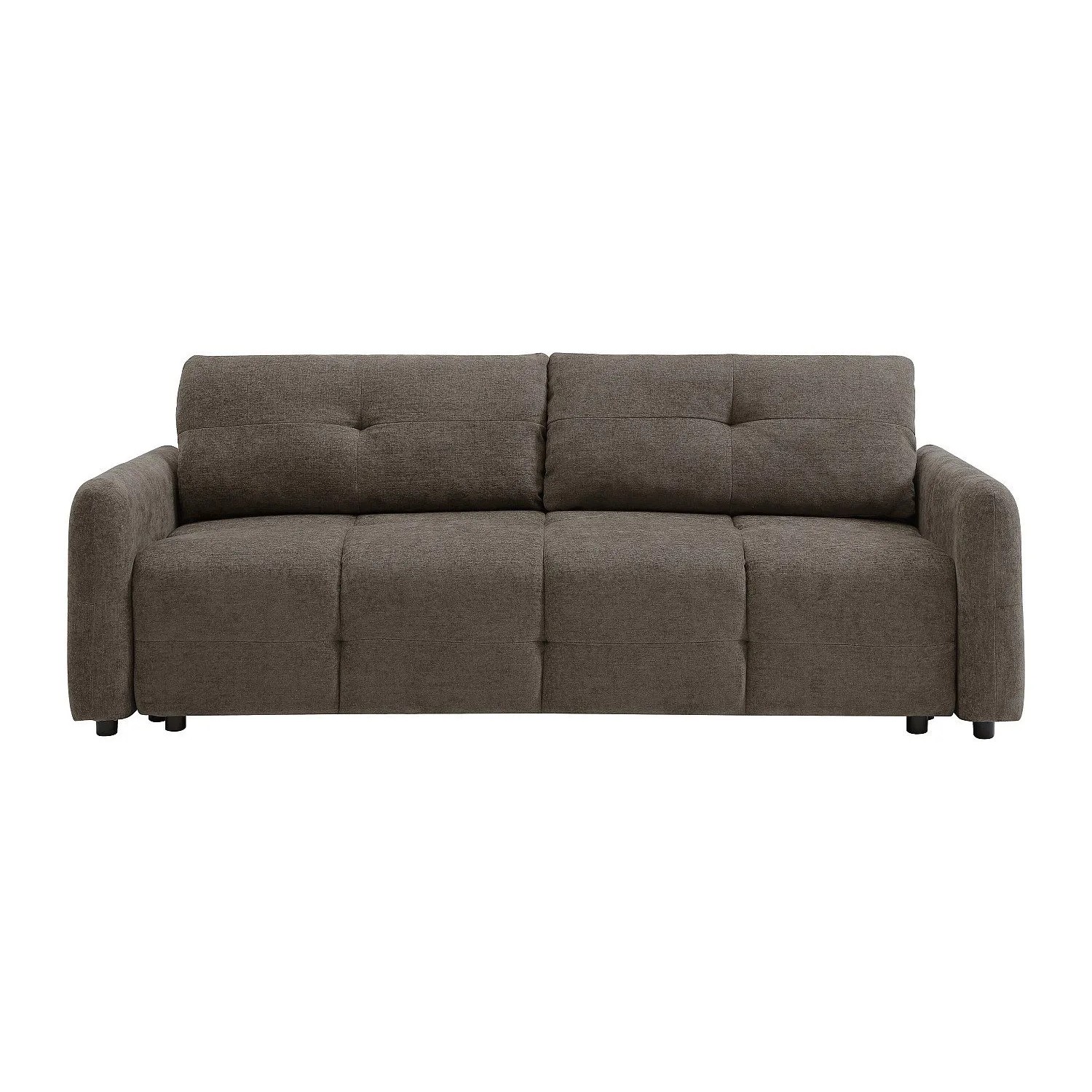 Vente-unique Schlafsofa Zaremi Taupe 218 cm
