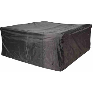 Aerocover Schutzhülle für Sitzgruppe, anthrazit, 220x110x70 cm. Atmungsaktive Abdeckung für Gartenmöbel.