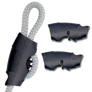 Toldoro Seilklemmen Set, 2 Stück, 8mm, zur Seilbefestigung ohne Knoten für Sonnensegel und Segelboote.